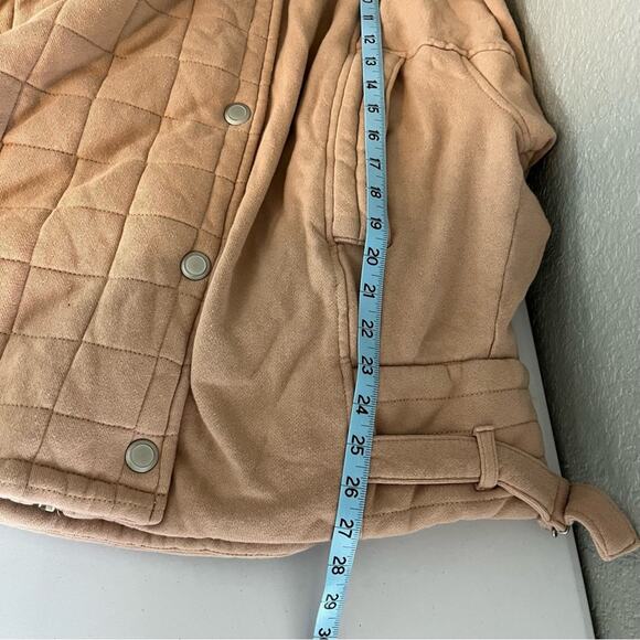 Free People Oversized Knit Quilted Jacket M/L NWT - Picture 13 of 13